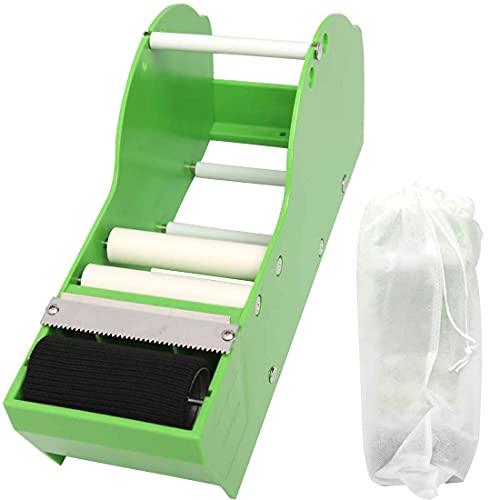 WELSTIK Water Activated Gummed Kraft Paper Tape Packaging Dispenser 3 Inch Green for Shipping, Carton and Box Sealing - Image 1