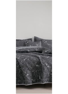 Red Rose A king-sized summer microfiber double bed sheet that adds beauty and elegance to your room, measuring 230*250cm.  - Image 3