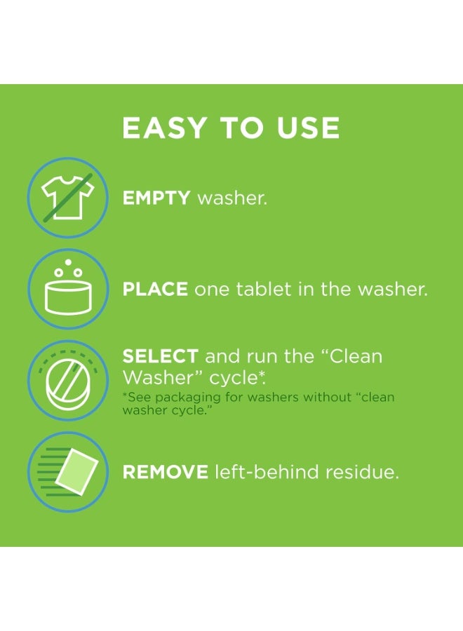 Affresh Washing Machine Cleaner, Cleans Front Load and Top Load Washers, Including HE, 3 Tablets - Image 4