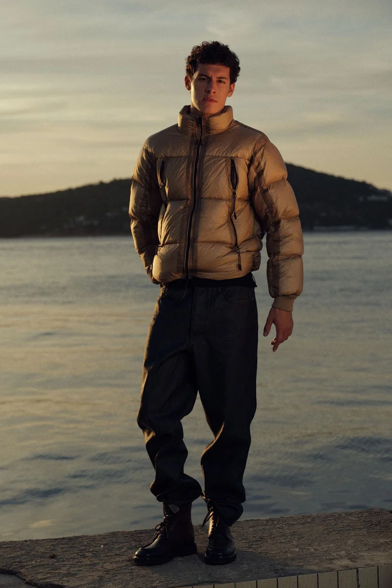 Giesto GIESTO Men's Puffer Down Coat