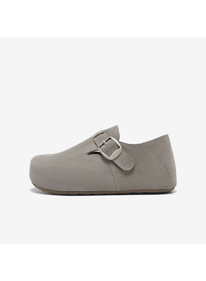 Basto 25 Autumn Birkenstock Style Fashion Retro Commuter Casual Women's Flats D3532cm5 Gray Size 39 - Image 1