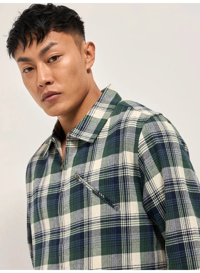 THE BEAR HOUSE Men’s Trendy Shacket for All Seasons | Casual Overshirt Jacket for Men | Versatile Outerwear Layer for Office, Streetwear & Travel | Modern Smart Look for Everyday Outfits