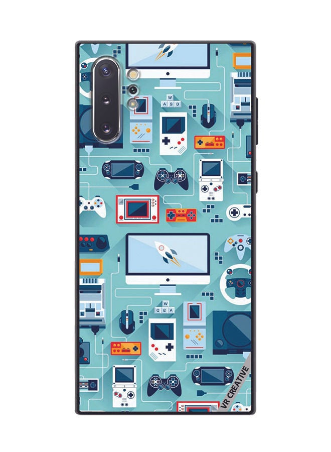 VR CREATIVE Protective Case Cover For Samsung Galaxy Note10 Plus 5G Technology Items Design Multicolour - Image 1