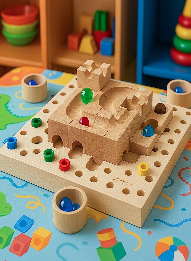 FUTUREPLUSX 150PCS Glass Marbles Bulk, 5/8inch Colorful Marbles for Running Game, Board Table Game Gift for Families Children and Friends - Image 4