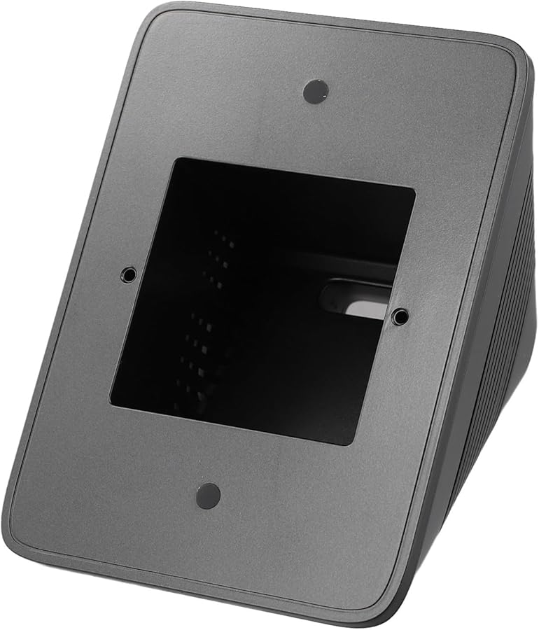 Gray Desktop Enclosure Stand For NSPanel Pro And NSPanel Smart Home Control Panel - Image 1