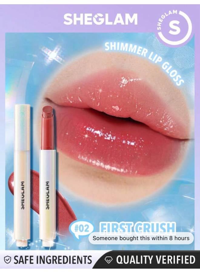 Pout-Perfect Shine Lip Plumper - First Crush First Crush