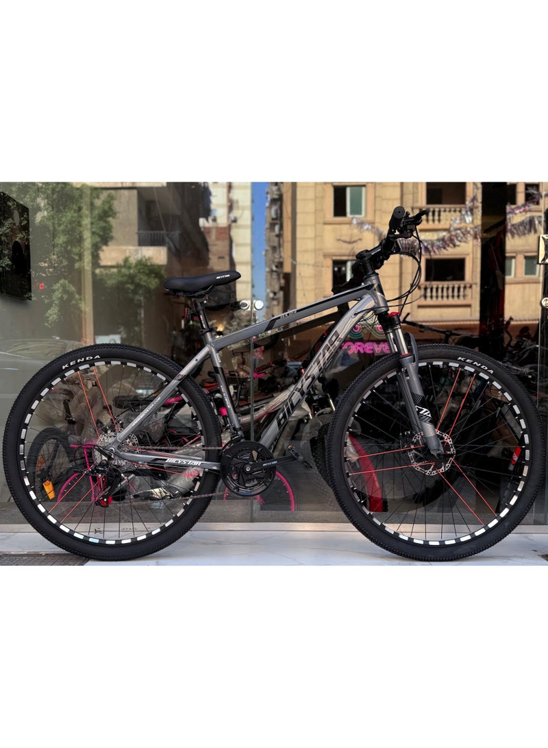 Bicystar 04 26-Inch Aluminum Bike – 21 Speed, Suitable for Heights 150–180 cm