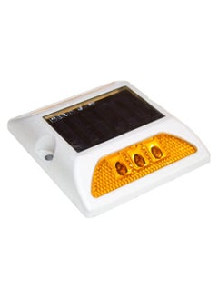Berry Aluminum Solar Road Stud Light – Reflective Large Orange Road Marker