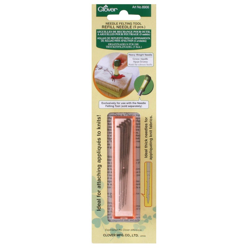 Clover Felting Needle Refill Heavy Weight - Image 1
