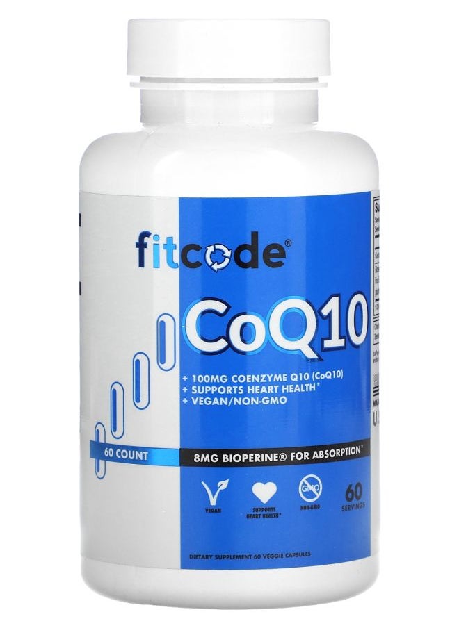 fitcode CoQ10 100 mg  60 Count 