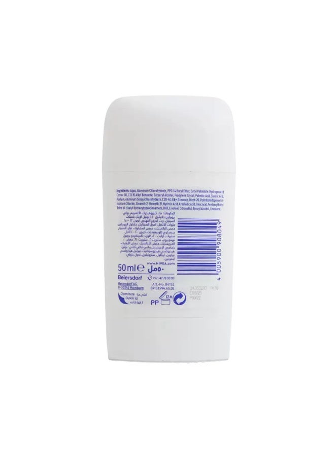 Nivea Black and White Invisible Original Anti-perspirant Stick- 50ml - Image 2