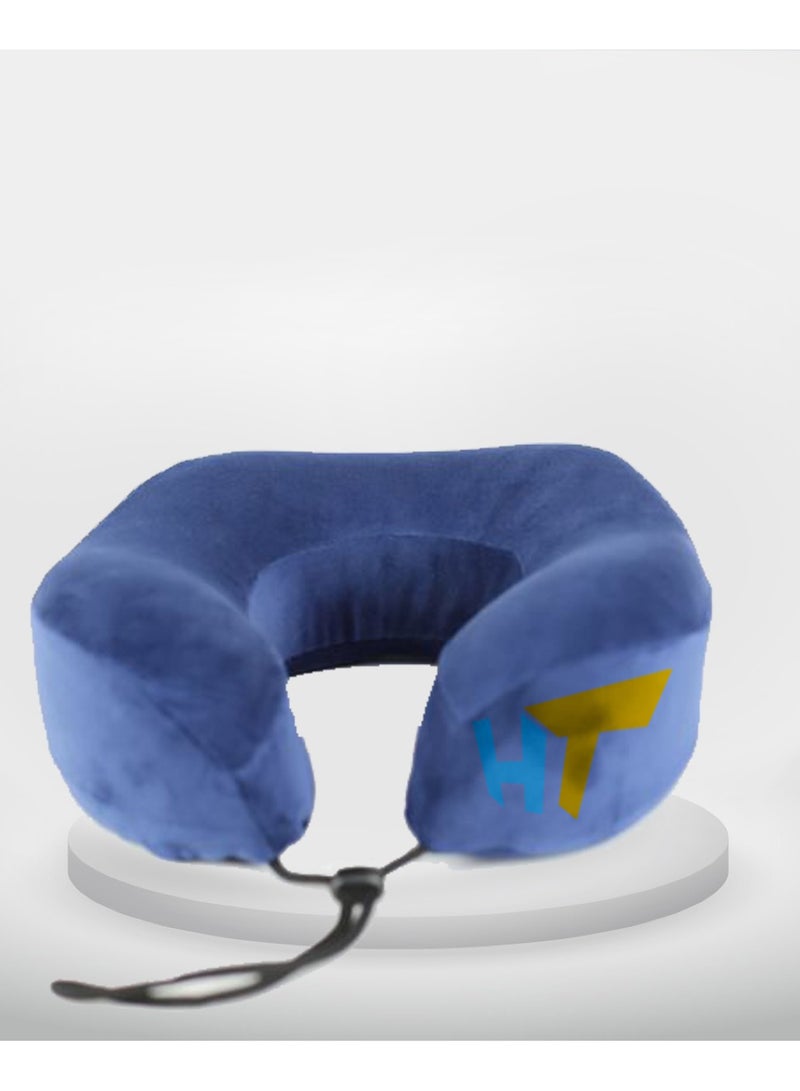 HT Neck pillow with high quality German memory foam filling, suitable for travel and trips - Image 2