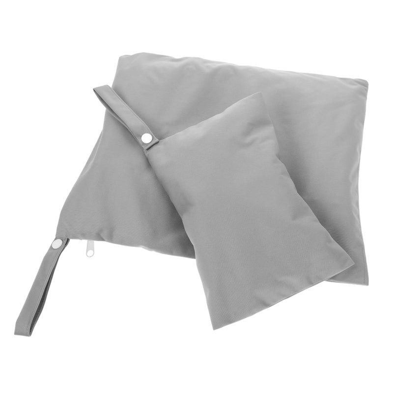 Reusable Wet Dry Bag with Zippered Pockets for Diapers Travel Pool Gym Clothes - Image 2