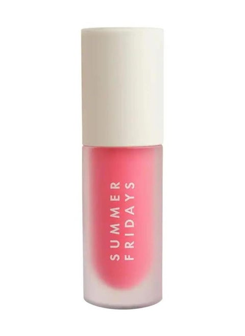 Dream Lip Oil - Tinted Lip Oil with Moisturizing Sheer Coverage, High-Shine and Deep Hydration - Non-Sticky Formula for Long-Lasting Softness - Pink Cloud (0.15 Oz)