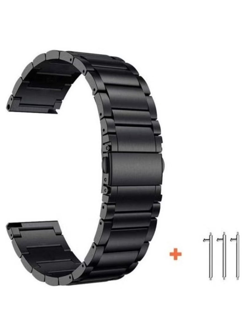 Classic Stainless Steel Smartwatch Strap Band For Huawei Smart Watch GT2 and GT/Honor Magic 2 22millimeter - Image 2