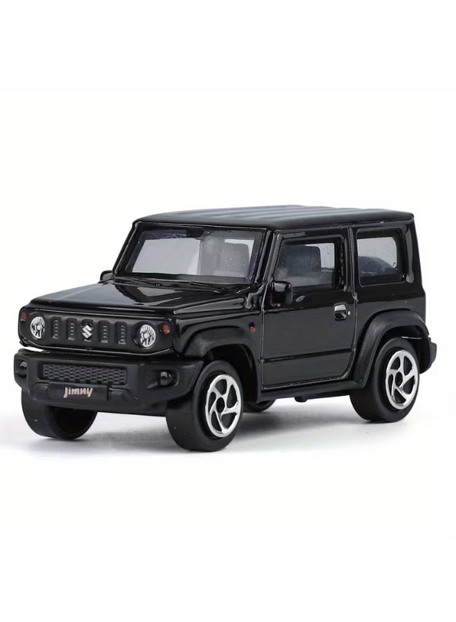 Suzuki Jimny Die-cast Car Model 1:43 Scale - Realistic Alloy Miniature Vehicle, Black - Image 1