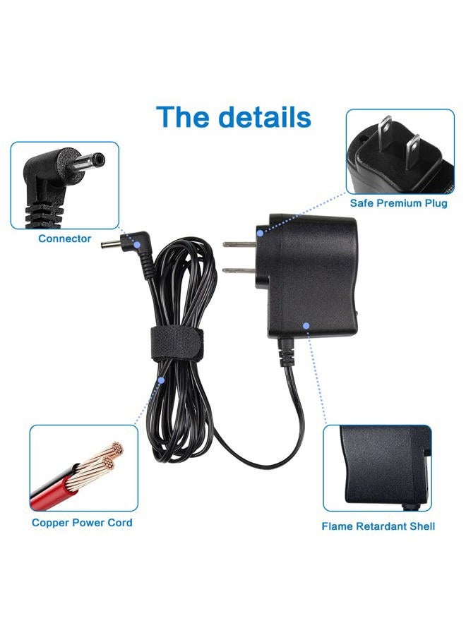 FouceClaus UL Listed AC Power Adapter Charger for Wahl 9818 9818L 9854l 9864 9876l Shaver Groomer Clipper, S004mu0400090 9854-600 97581-405 9867-300 79600-2101 97581-1105 Trimmer Power Supply Cord - Image 5