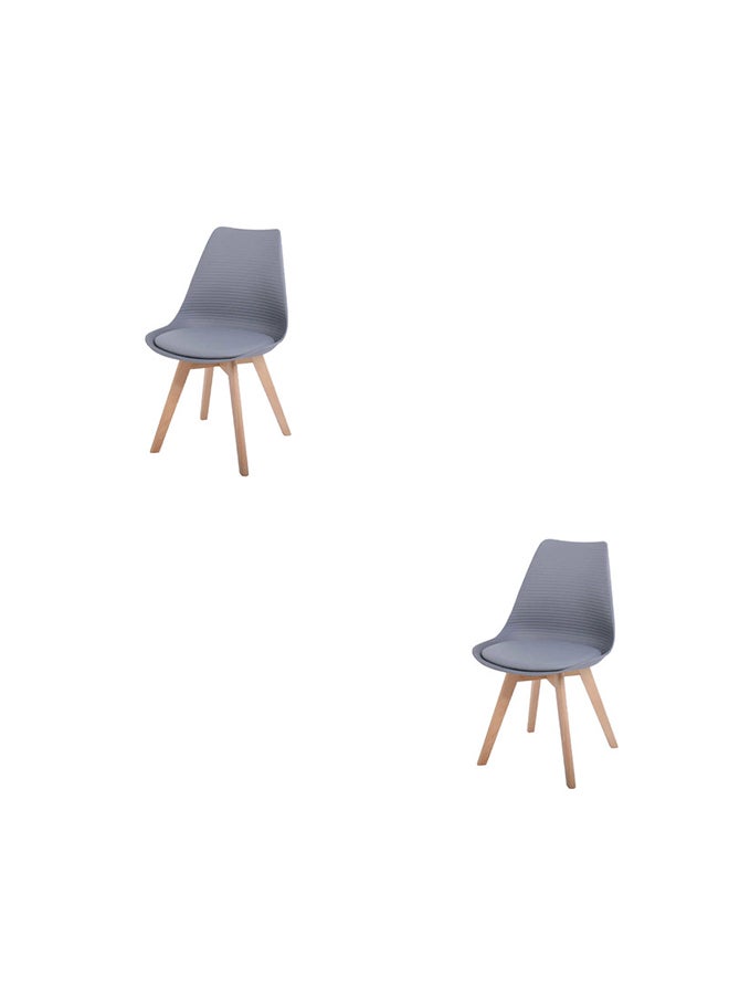 JILPHAR FURNITURE Jilphar Furniture Armless Dining Chair 1154A set of 2pcs 