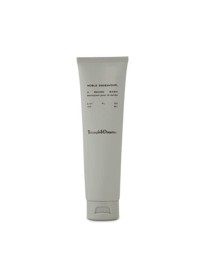 Triumph & Disaster | Noble Endeavour | Gentle, Cleansing Beard Wash - Sulfate-free foaming, 5.07 oz - Image 1