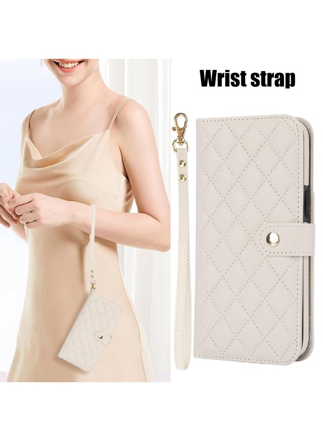 Zaboon Case For iPhone 12 mini Crossbody Multifunction Rhombic Leather Phone Case - Image 2