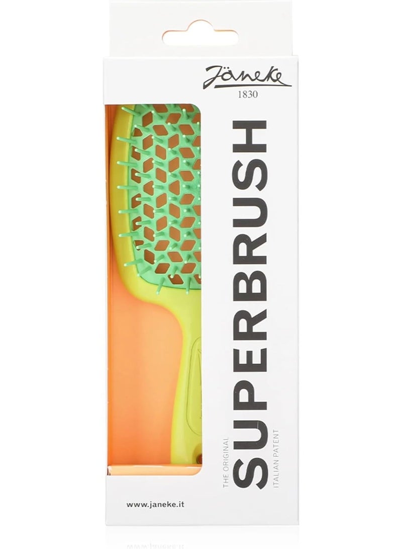 JANEKE Superbrush detangler hairbrush easy to use for wet or dry hair - Image 1