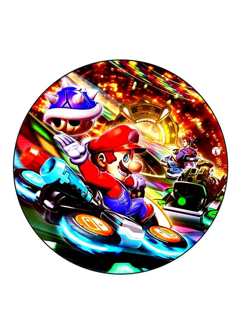 Video Game Super Mario Printed Mouse Pad  Multicolour