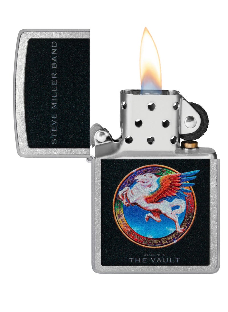 Zippo 48179 207 Steve Miller Band Street Chrome Windproof Lighter - Image 3