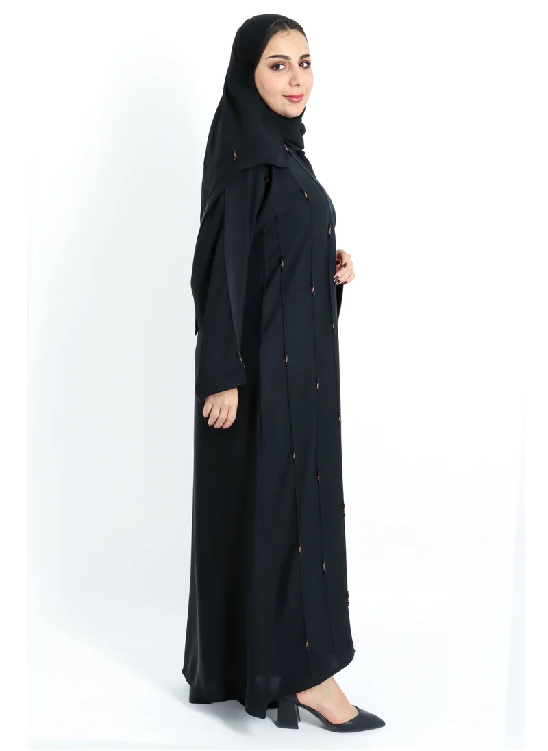 IKKXA Handwork Emirati Abaya AIK5024