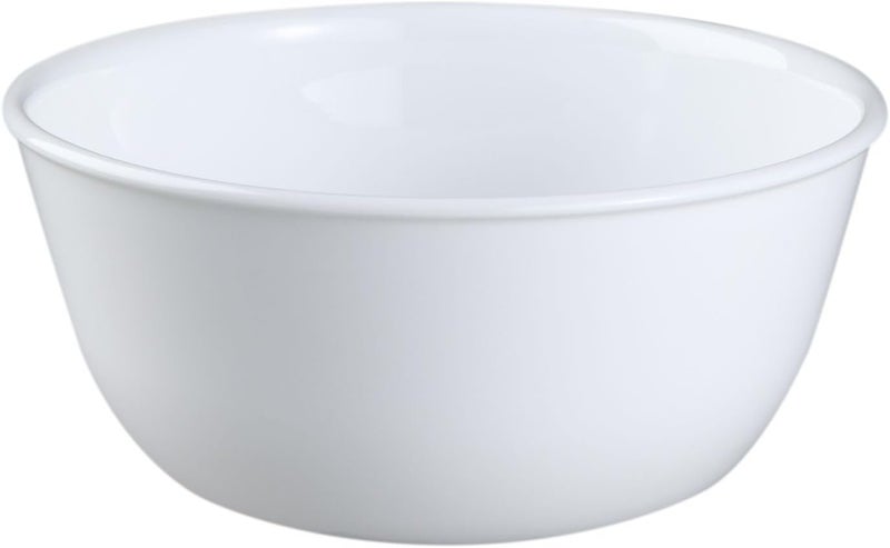 Corelle وعاء شوربة وحبوب كوريل ليفينغ وير سوبر 28 أونصة مجموعة من 3 - أبيض شتوي فروس - Image 2