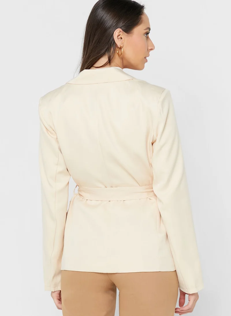 ELLA Tie Detail Blazer