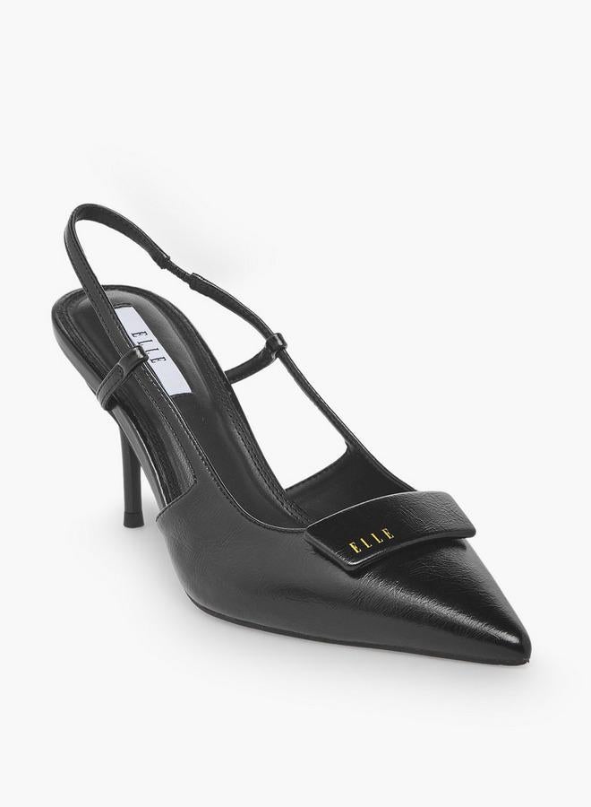 ELLE Women Pointed Toe Slingback Shoes - Image 2