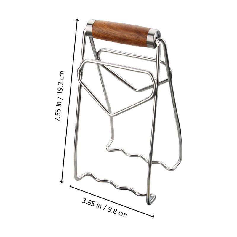 Hot Dish Gripper with Anti-skid Design for Stable Holding of Bowls and Plates - Image 2