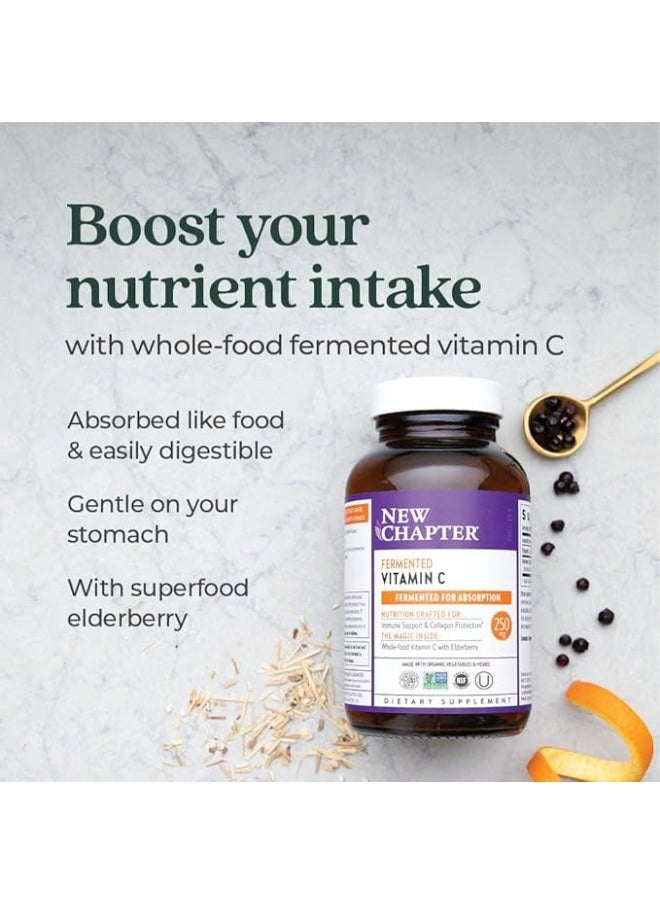 New Chapter Fermented Vitamin C Cap 60S  - Image 4