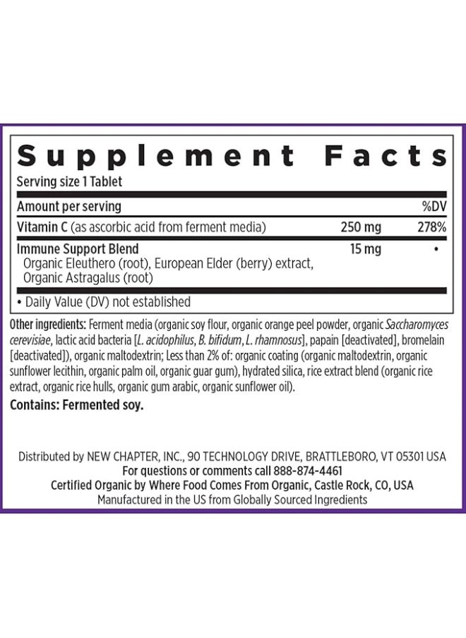 New Chapter - Fermented Vitamin C Cap 60S - Image 1