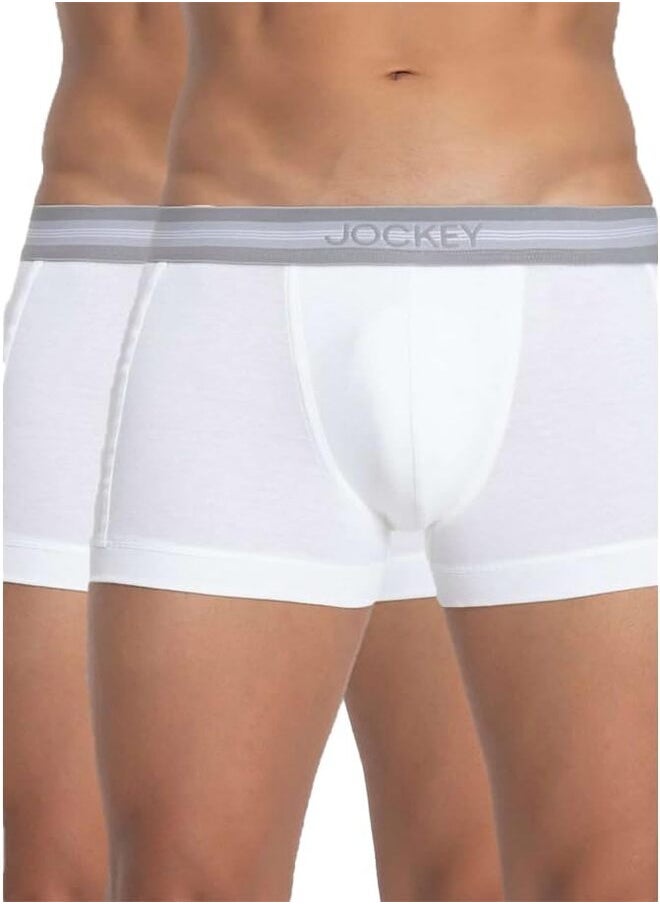 JOCKEY - Elance Modern Trunk 1015-2Pcs White - Image 1