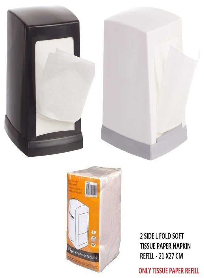 TARGET HYGIENE Double Side Table Top L-Fold Tissue Paper Napkin - 1000 pcs (10 Packet-Only Tissue Paper Napkin) - Image 2