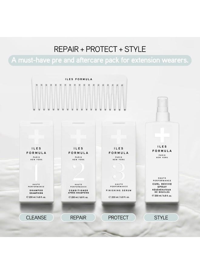 ILES FORMULA PARIS NEW YORK - Haute Performance Curl Reviver Spray - Anti-Frizz & Anti-Humidity Leave-In Conditioning Serum - Defines, Adds Texture, Style Curly or Wavy Hair, 6.8 Fl Oz (200 ML) - Image 1