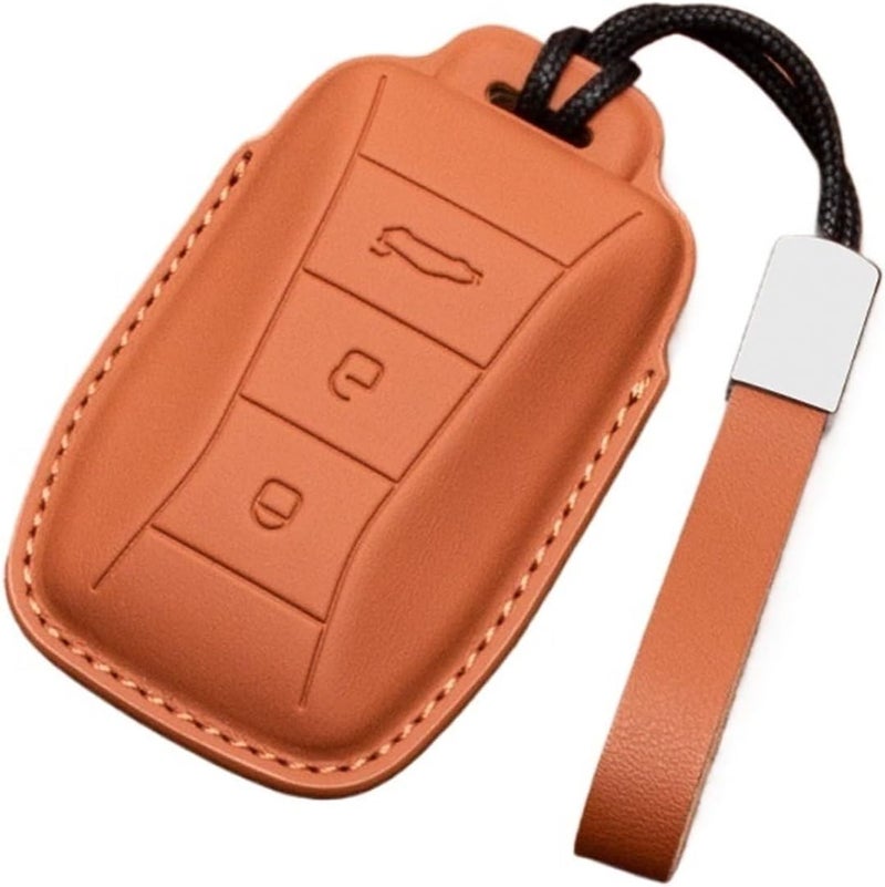 Compatible for Lotus Emira Eletre EMEYA All Inclusive Key Set Bag Leather Key Chain Shell(Style 11) - Image 1