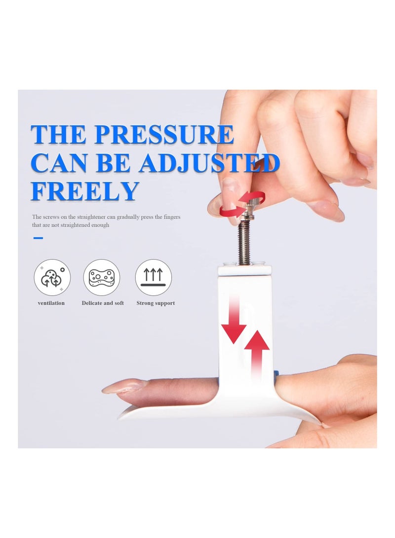 Finger Straightener Extension Splint Brace Corrector, Pressing Device for PIP Joint Tightness, Trigger Finger, Arthritis,Finger Flexion - Image 3