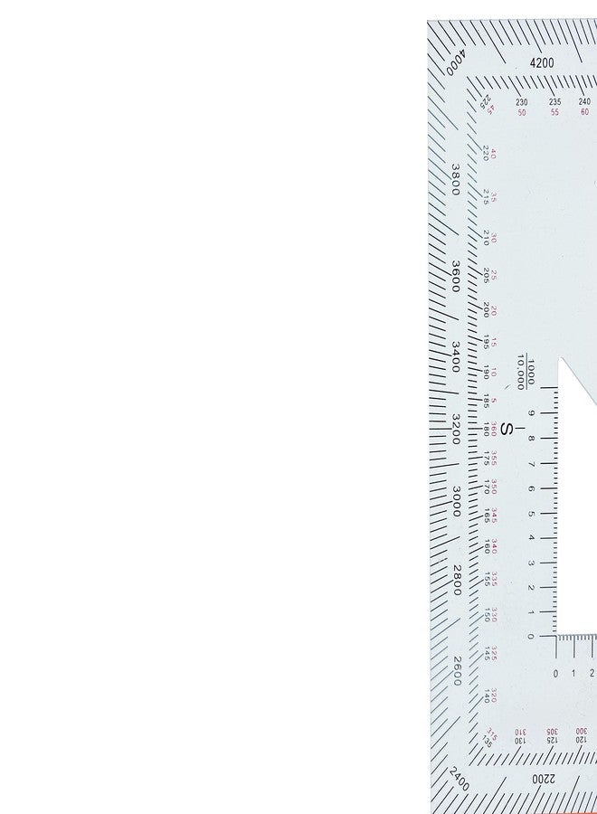 Gotical Combo of Military UTM/MGRS Coordinate Scale Map Protractor and Land Navigation Topographical Map, Flexible Plastic Soldier Outdoor Map Reading NATO Standard Graph and Military Marking Symbol - Image 3