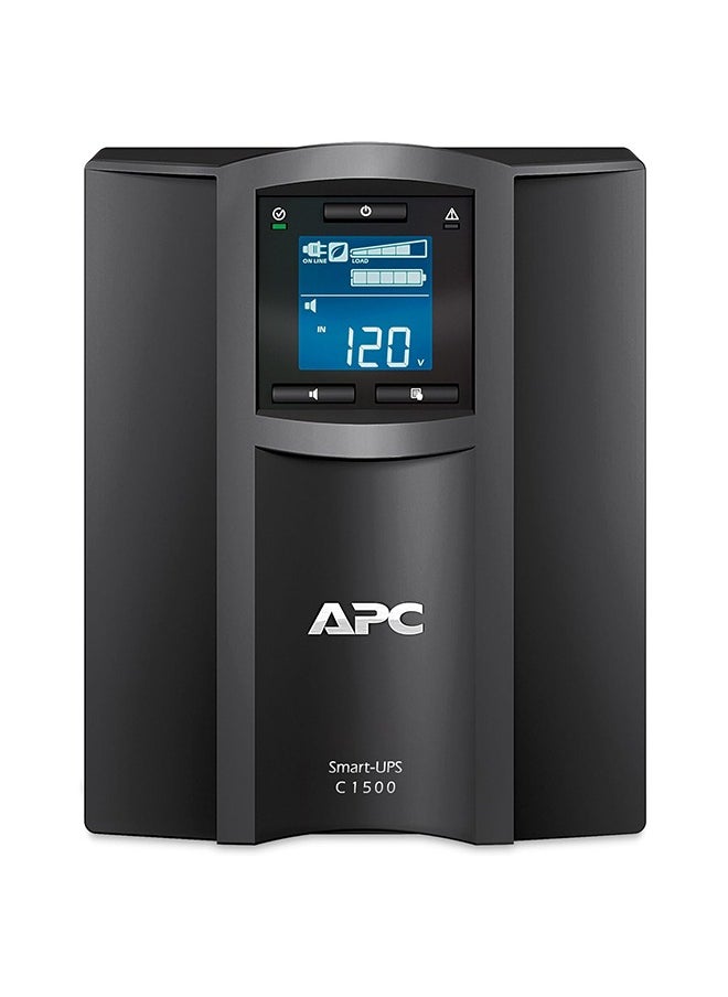 APC شنايدر إلكتريك - UPS SMC SmartConnect - SMC1500IC - مصدر طاقة غير منقطع 1500 فولت أمبير (ممكن للسحابة، 8 منافذ IEC-C13)، أسود  - Image 3