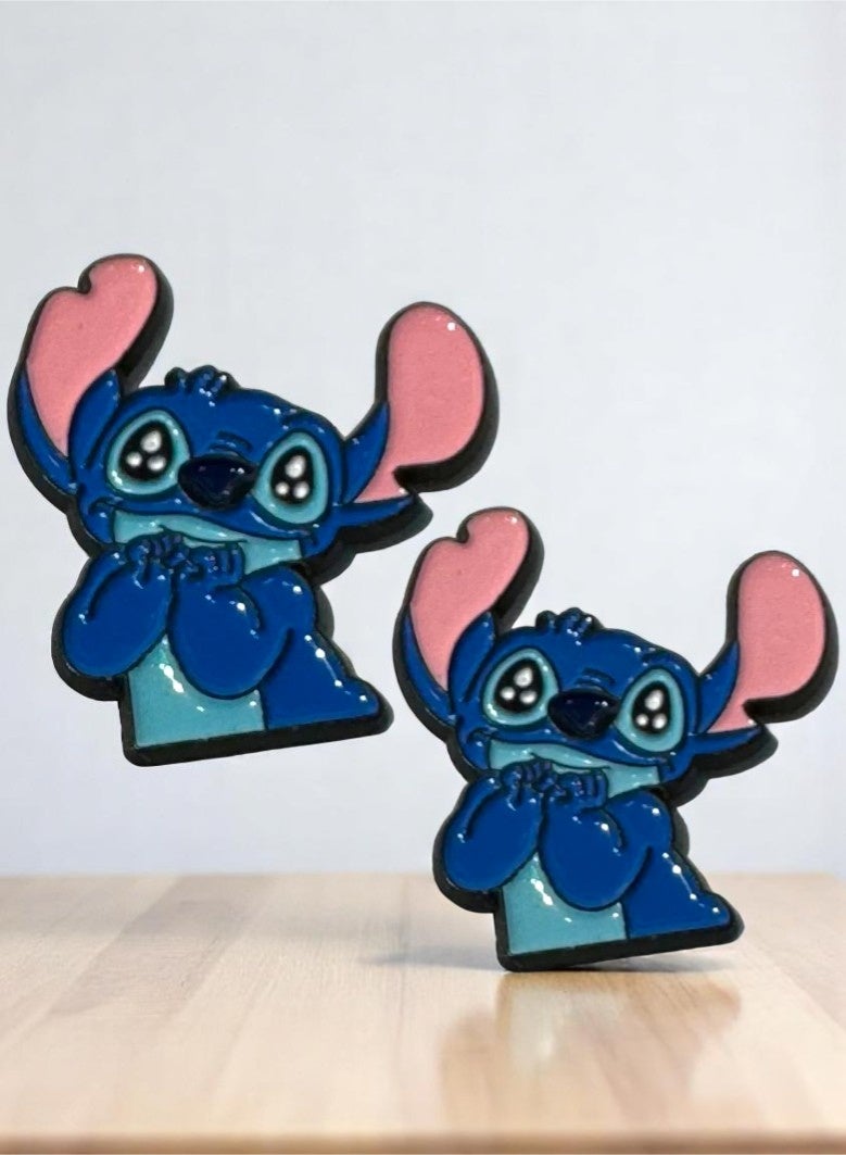2pcs Stitch Metal Sticker for Mobile or Any Smooth Surface - Image 3