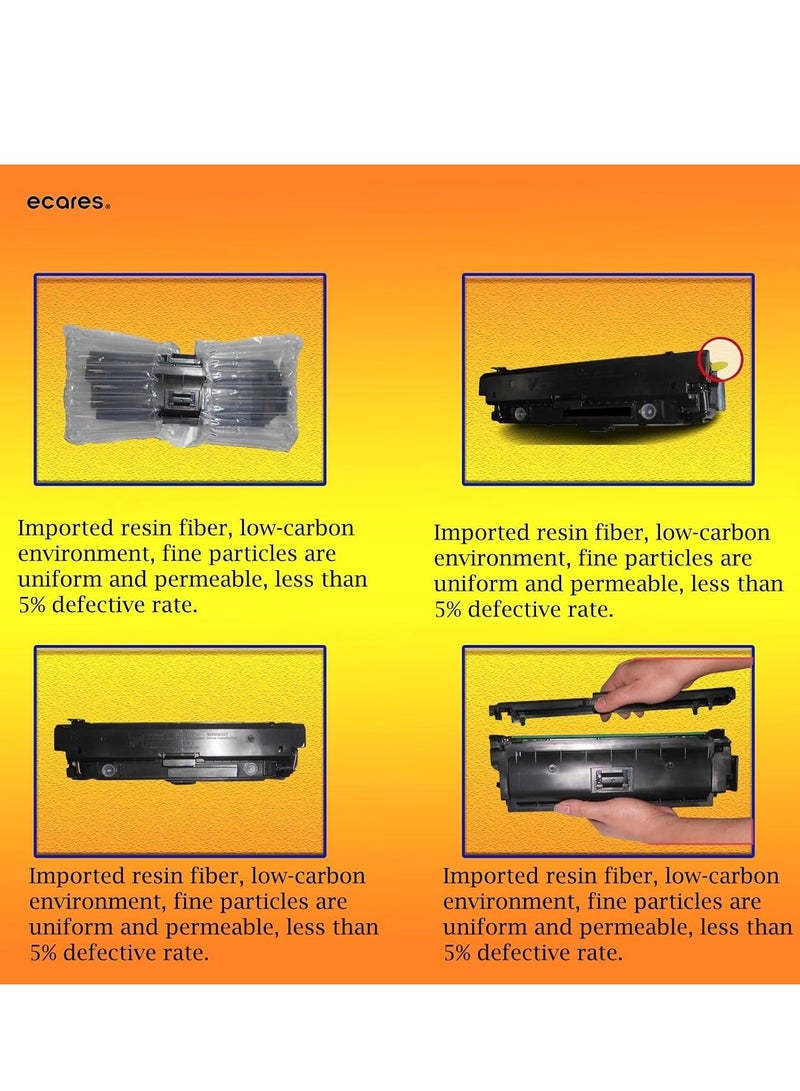ECARES® 212A W2123A Compatible toner cartridge works with Enterprise Flow MFP M578c, M578, M554dn, M555dn (Magenta) - Image 2