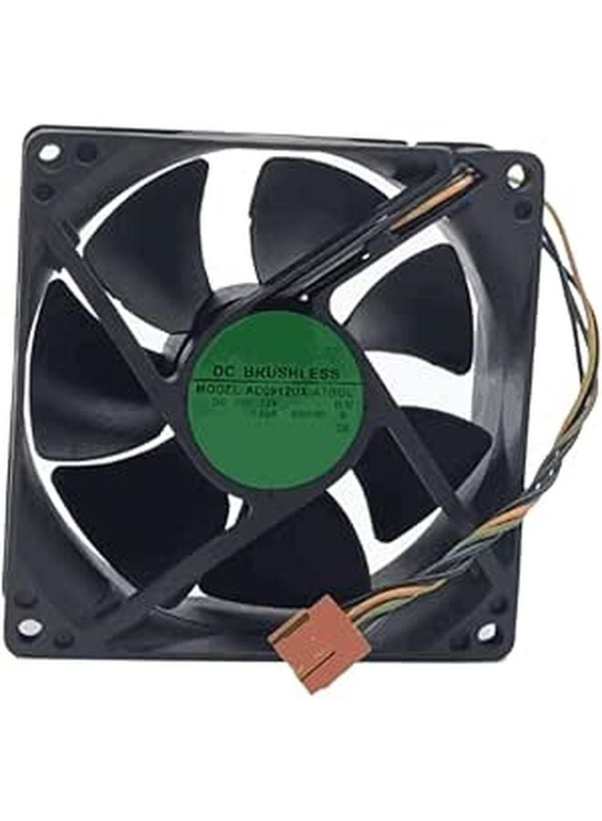 DC 12V 0 50A 60x60x25mm Cooling Fan 12V 0 5A 60mm Square PC Case Fan - Image 1