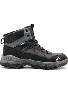 Cool Alfa Black Rubber Sole Non-Slip Softshell Outdoor Boots  - Image 1