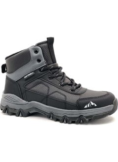 Cool Alfa Black Rubber Sole Non-Slip Softshell Outdoor Boots  - Image 2