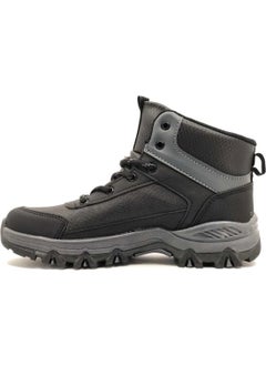 Cool Alfa Black Rubber Sole Non-Slip Softshell Outdoor Boots  - Image 3
