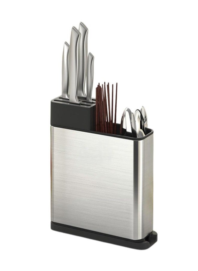Zapsol Stainless Steel Spoon Holder Stand for Kitchen | Cutlery Holder for Kitchen Countertop - Image 1