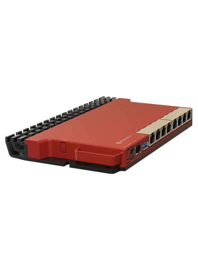 Mikro Tik MikroTik L009UiGS-RM Gigabit Router | Dual-Core 800MHz ARM CPU, 8× Gigabit Ethernet, SFP, USB, Rackmount - Image 4