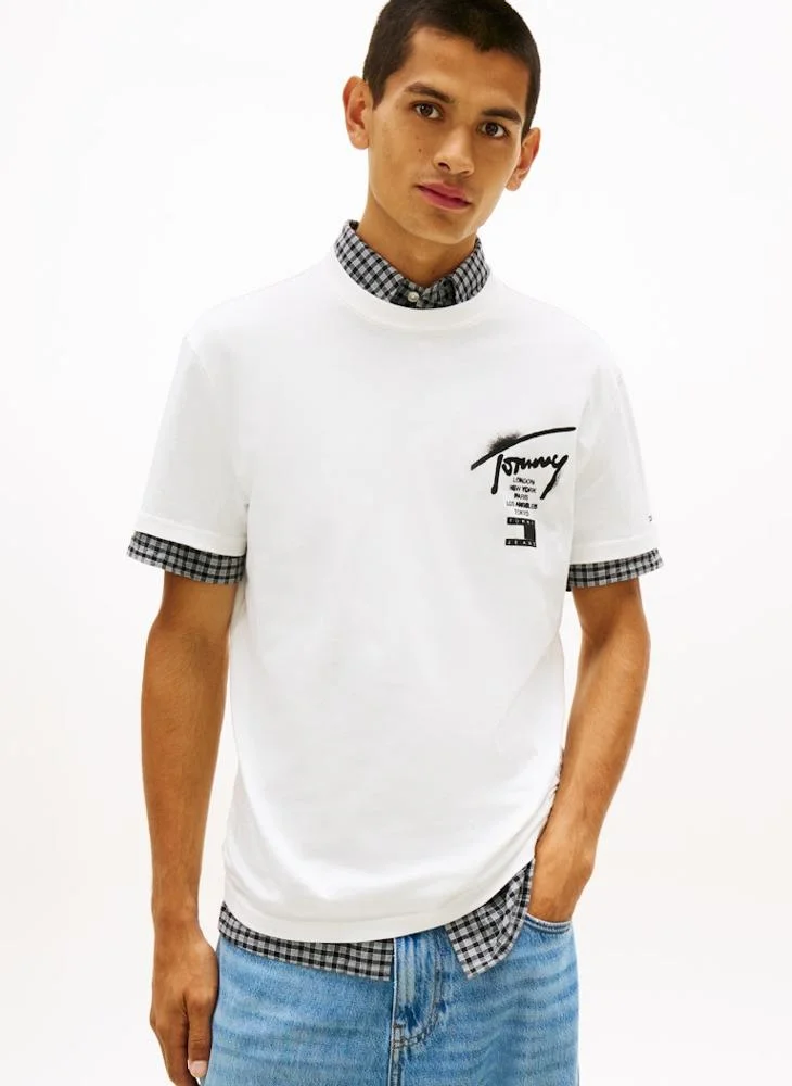 Signature Back Logo Jersey T-Shirt
